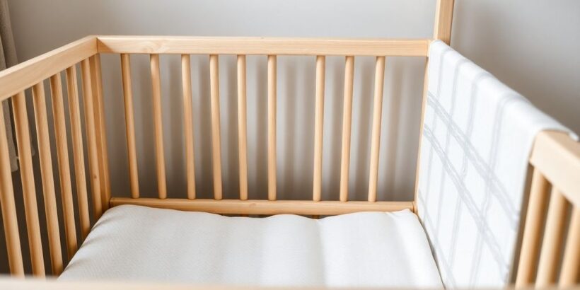 Babysicherheit im Kinderbett
