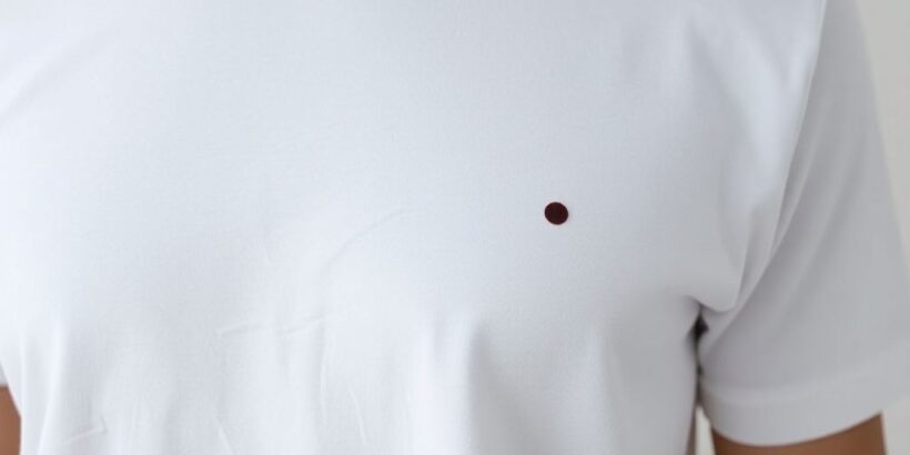 Bleistift auf T-Shirt