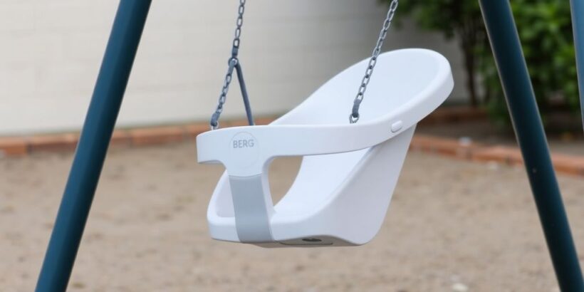 Babykasten kippt gefährlich um