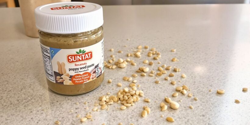 SUNTAT Mohnpaste mit Sesam und Erdnüssen