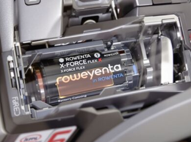 Rowenta Akku-Staubsauger mit überhitztem Akku