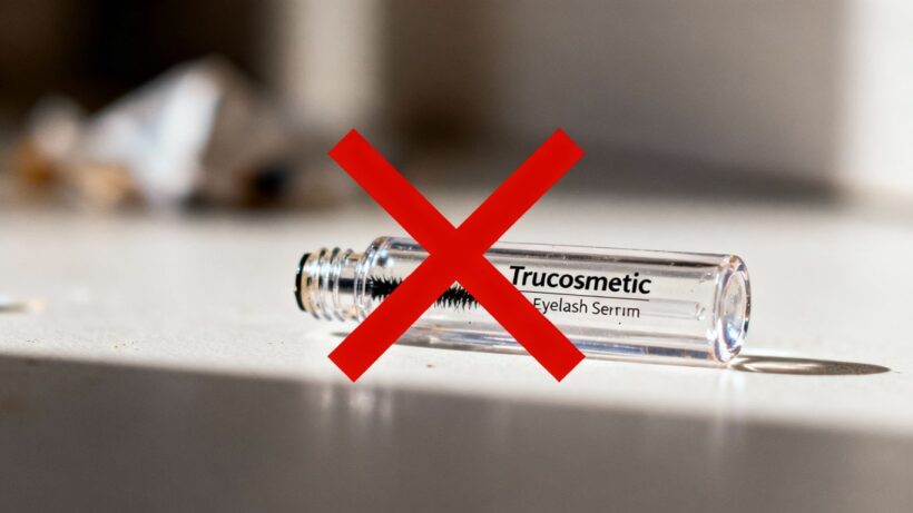 Trucosmetics Wimpernserum vom Markt genommen