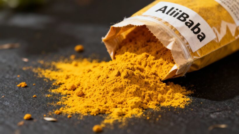 AliBaba Kurkumapulver mit Salmonellen-Warnung