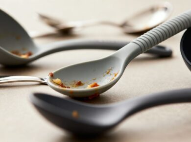 Brabantia Tasty+ Servierlöffel mit Schadstoffgefahr