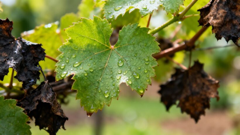 Trilya Weinblätter mit Pestizidfund