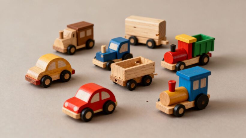 Holzspielzeug-Fahrzeuge im Rückruf wegen Sicherheitsrisiko