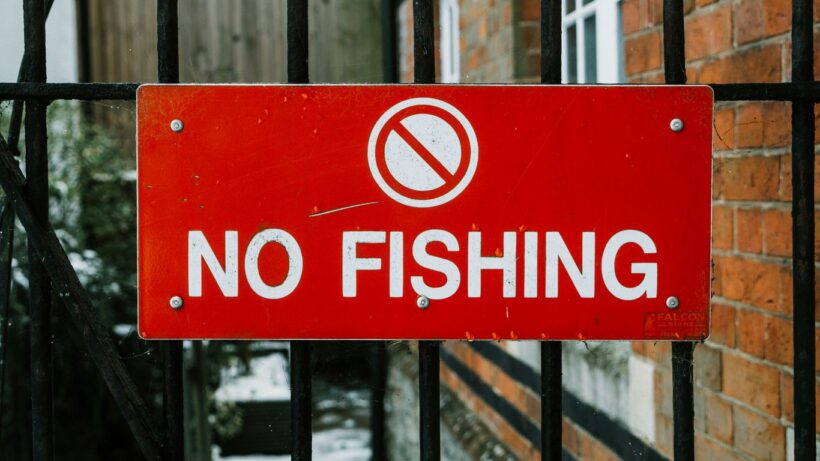 red and white stop sign